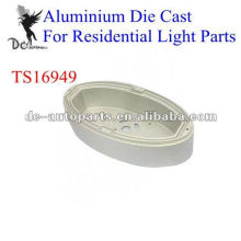 Aluminium Custom Die Cast Residential Lighting Parts,TS16949 Certified